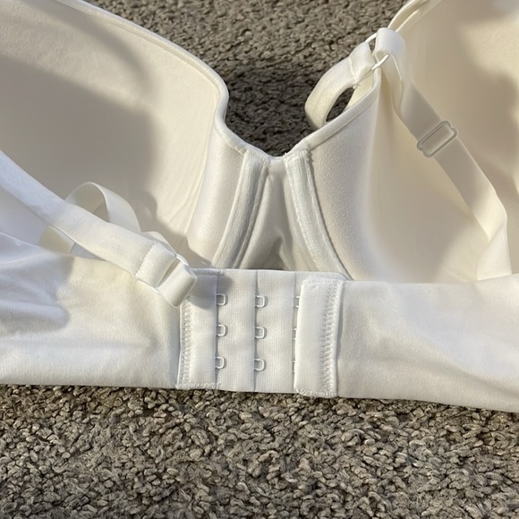 2pk - Reveal Womens Lightly Lined Demi Bra Style RR0001 - Pearl White - Picture 4 of 4